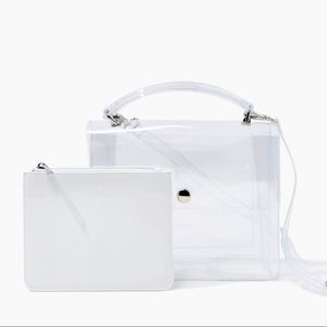 Translucent Square Satchel